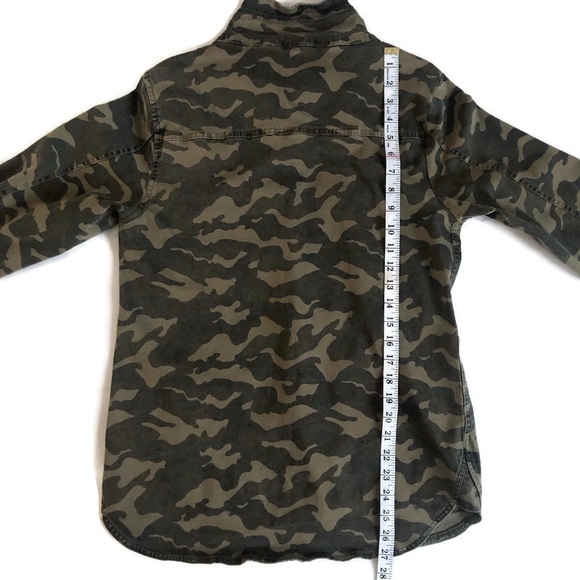 Altar’d State Camo Snap Button Zip Up Jacket - Picture 7 of 10